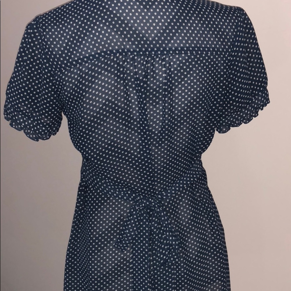 Polka dot Ruffle Top - Picture 7 of 8
